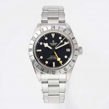 BLACK BAY  GMT SS ZF 1:1  BLACK DIAL ON SS BRACELET A2836